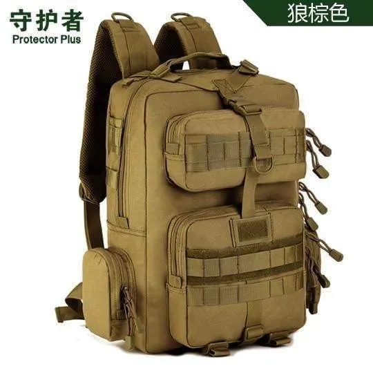 30L Tactical Military Backpack Multi-function Waterproof Nylon Travel Pack Knapsack