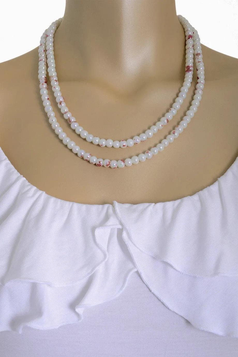 ALBERTO GALLETI SPLASH Cherry Pearl Necklace