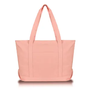 Dalix 23" Deluxe Soft Canvas Tote Bag