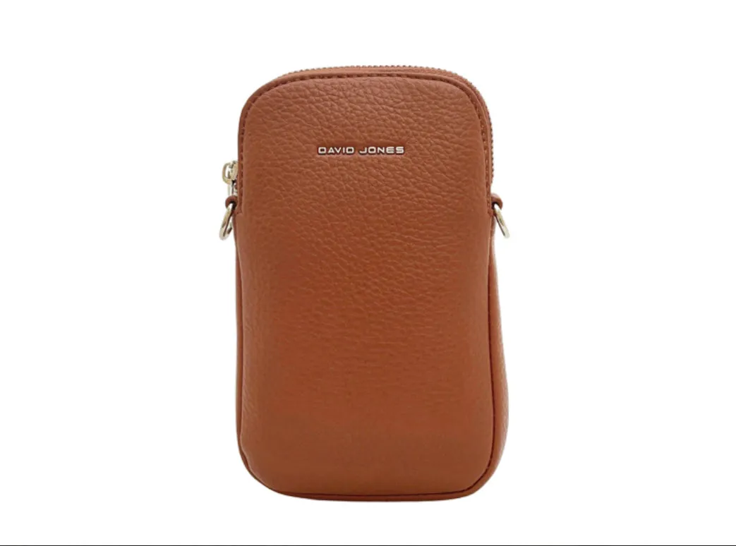 David Jones NV6937-1 Crossbody Phone Bag (16 Colours )