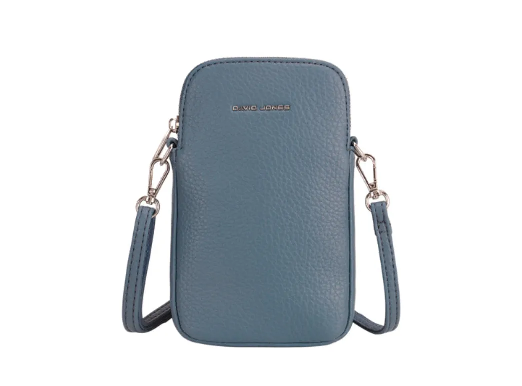 David Jones NV6937-1 Crossbody Phone Bag (16 Colours )