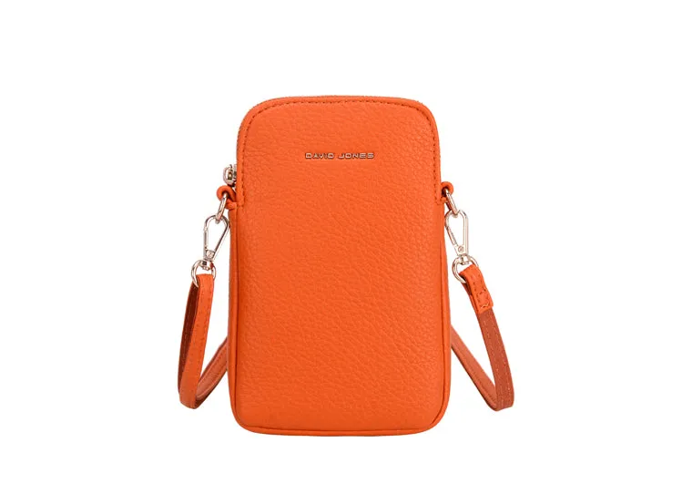 David Jones NV6937-1 Crossbody Phone Bag (16 Colours )