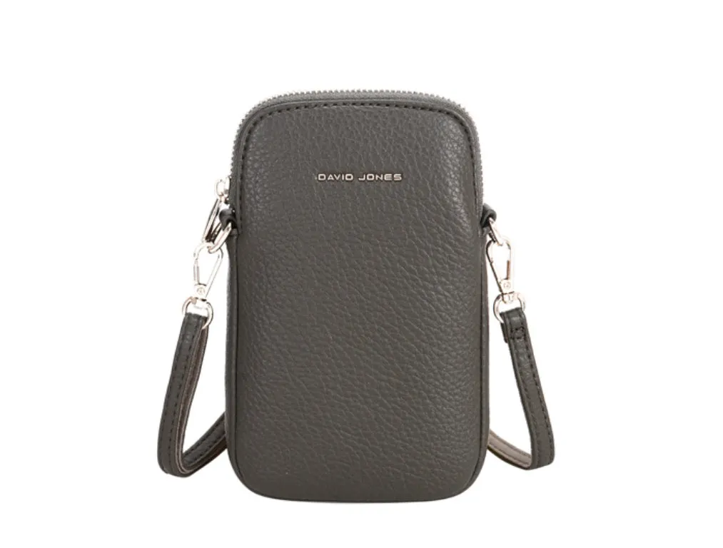 David Jones NV6937-1 Crossbody Phone Bag (16 Colours )