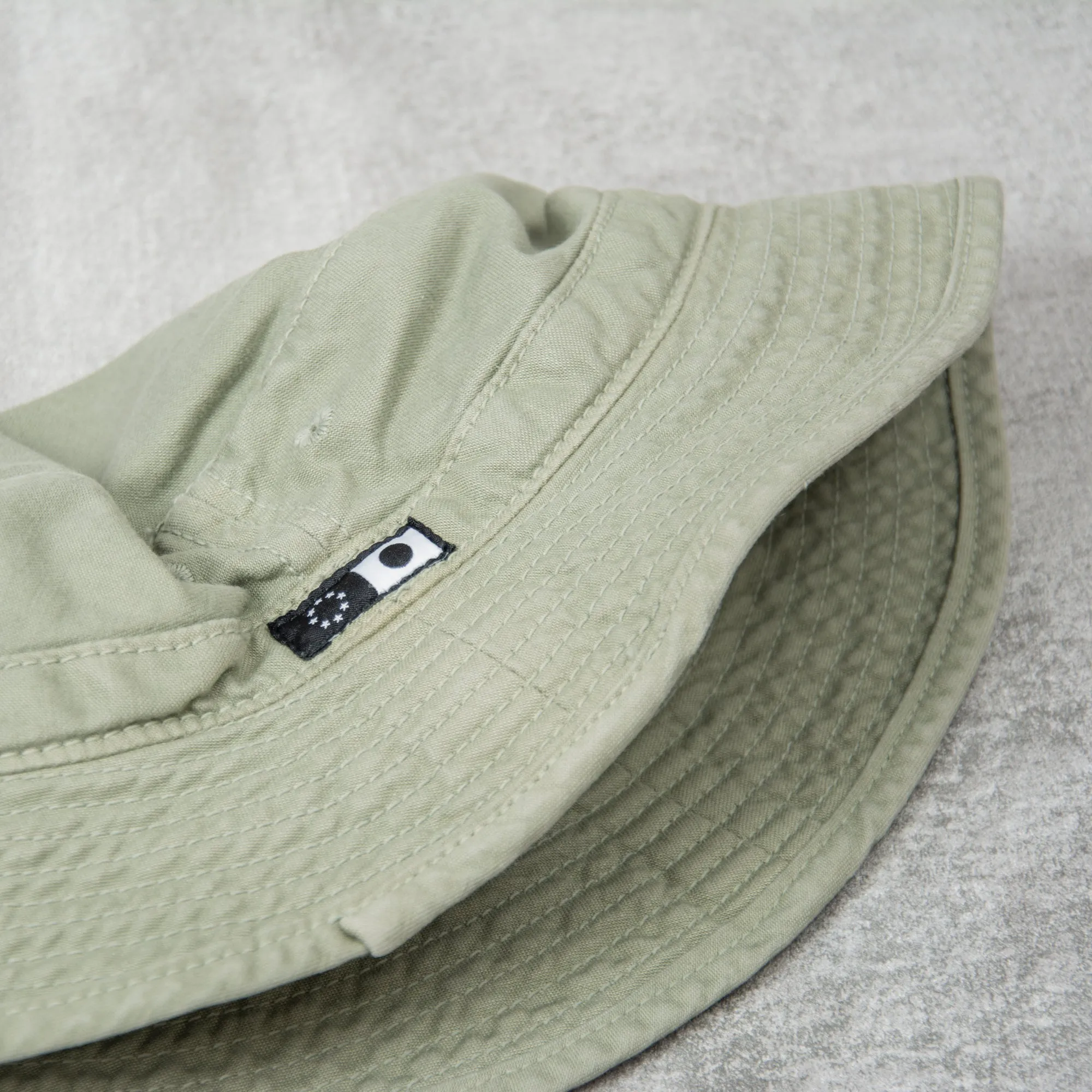 Edwin Bucket Hat PFD Twill - Iceberg Green