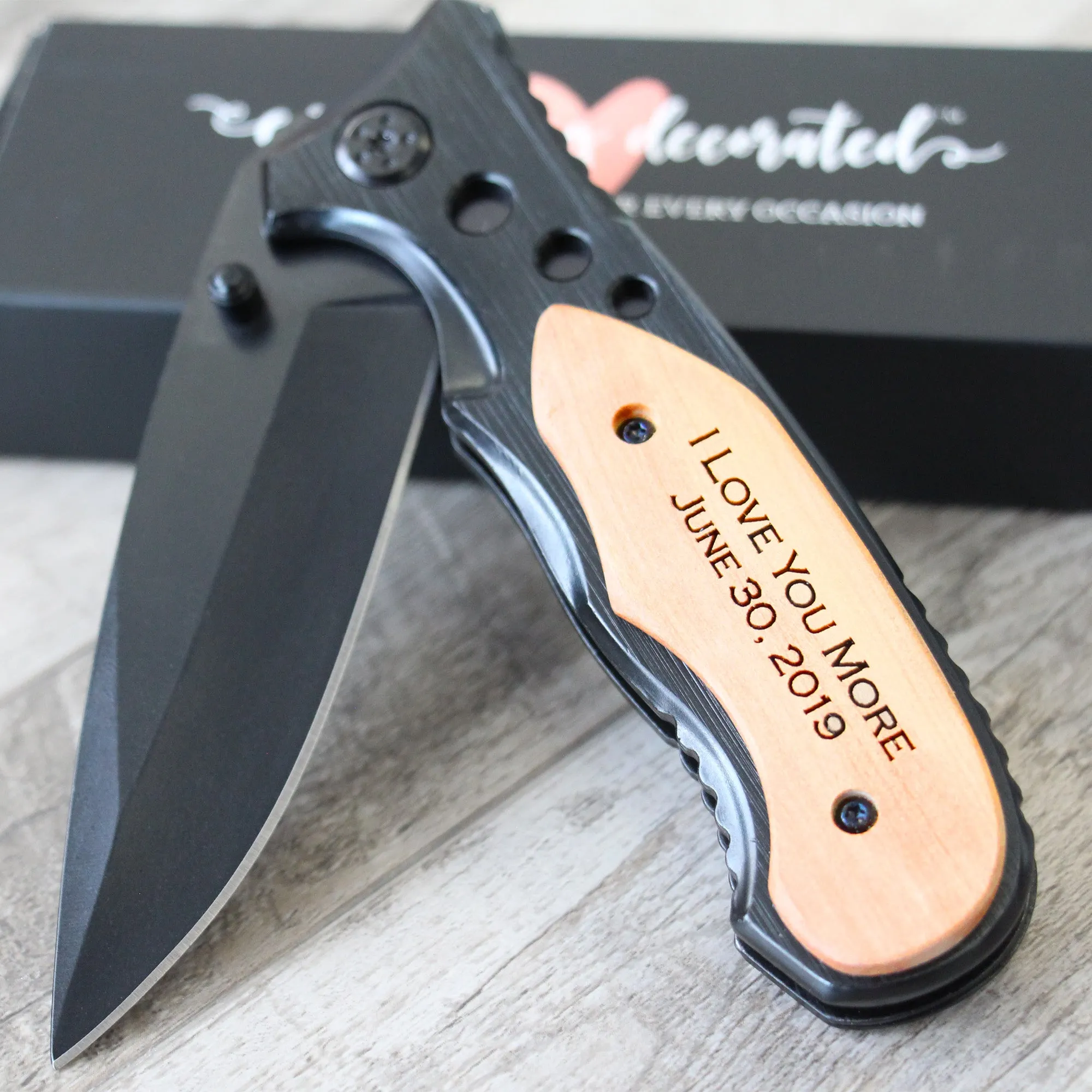 Engraved Pocket Knife