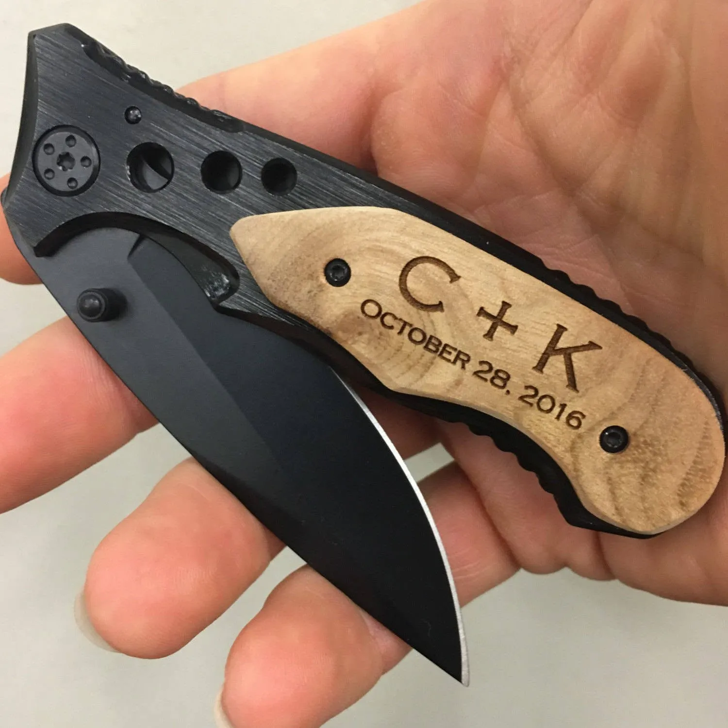 Engraved Pocket Knife