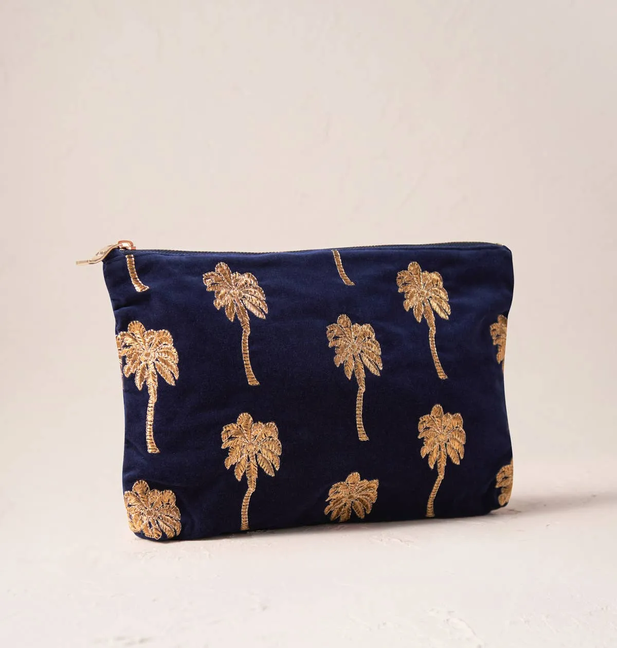 Gold Palm Everyday Pouch