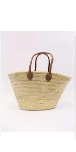 Goldie Straw Beach Basket