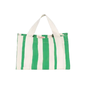 Mano Mano Green/White Tote Bag