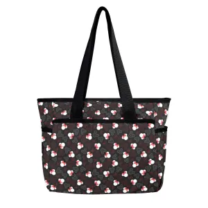 Mickey And Minnie Dots Large Capacity Insulated Tote Bag