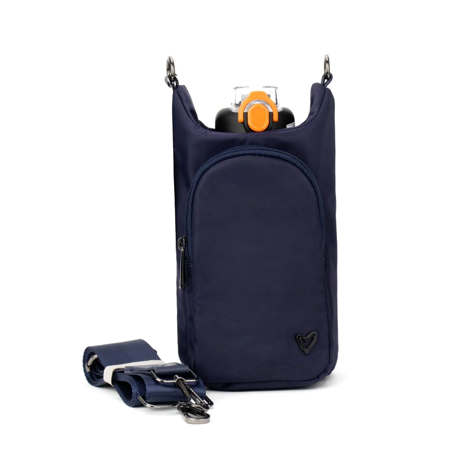 NEW: Hipster H2O Crossbody Bag - Matte Navy (Nylon)