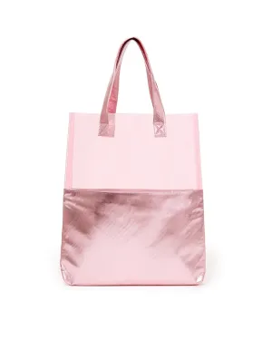 Peekaboo Tote - Pink Shimmer