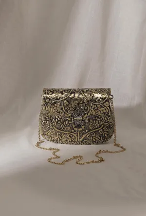 Satakshi Brass Metal Purse