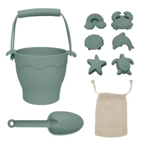 Silicone 8pc Beach Set - Sage