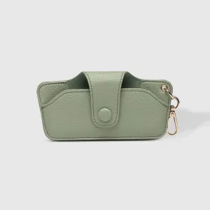 Skittle Sunglass Case - Sage Green