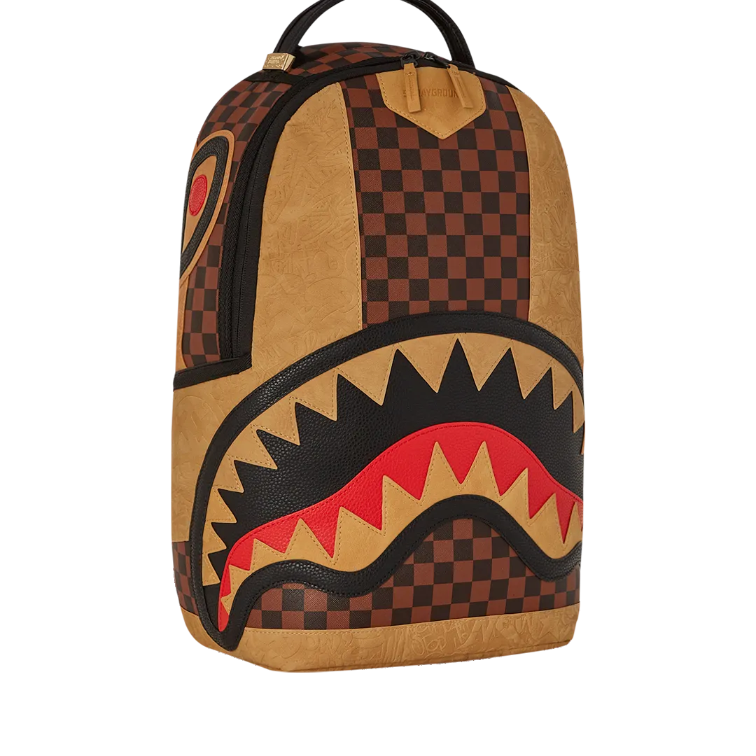 Sprayground Henny Hercules Backpack - Brown / Red