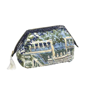 Tapestry Sea Velvet Pouch