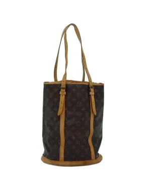 Vintage Monogram Canvas Shoulder Bag with Adjustable Strap by Louis Vuitton